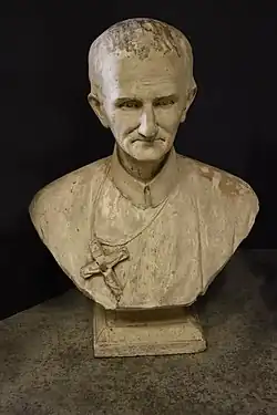 Bust in Melle, Belgium
