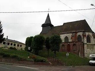 The church in Jumel
