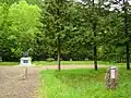 Right: The monument of Konomai Left: The cenotaph for the victims of mining accidents