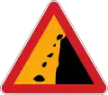 Falling rocks