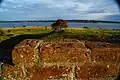 View from the ruin. Bricks have been a preferred building material in Denmark for almost a millennium.