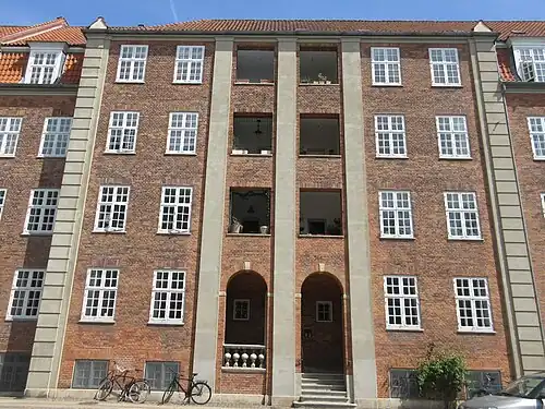Balconies.
