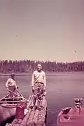 Karl Heisey freight canoe 1935