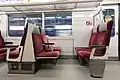 Retractable "Twin-gle" seat (left)
