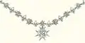 Collar of the Order of St. Januarius—line drawing (Naples)