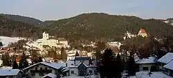 View of the town