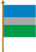 Flag of Klavdiievo-Tarasove