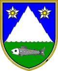 Coat of arms of Kobarid