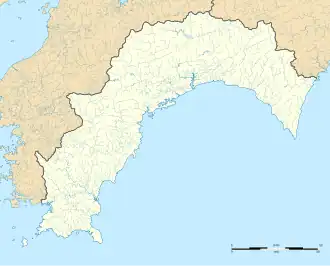 Shingai Station is located in Kochi Prefecture