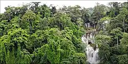 Kuang Si waterfalls in Luang Prabang, Laos