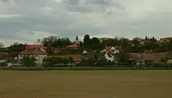 View from the north