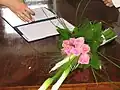 A modern arrangement.
