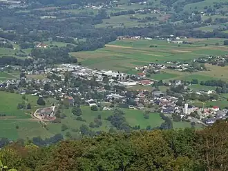 A general view of La Biolle