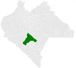 Municipality of La Concordia in Chiapas