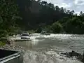 Crossing "Conchaguala" river