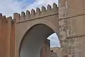 Arch of the new entrance