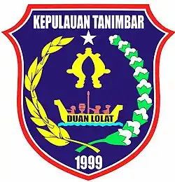 Coat of arms of Tanimbar Islands Regency