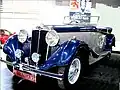 Lanchester grilled drophead coupé for the Maharajah Jam Sahib of Nawanagar