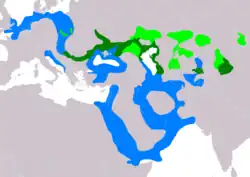Map of range