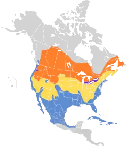 Map of range