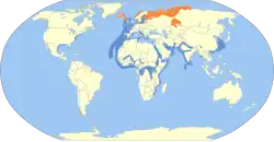 Map of range