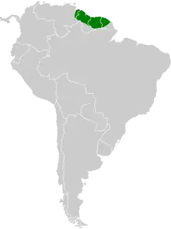 Map of range