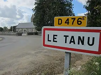 Village entrance