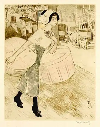 MuséeLeTrotitn; etching and drypoint (1911), musée de Genève MAH