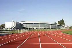 View of the award-winning Lee Valley Athletics Centre
