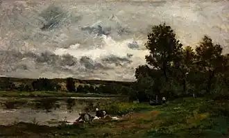 Les Laveuses (1873) Aberdeen Art Gallery