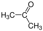 Acetone carbon–oxygen double bond