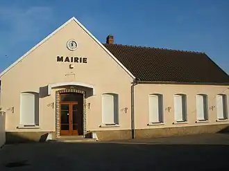 The town hall of Leulinghen-Bernes