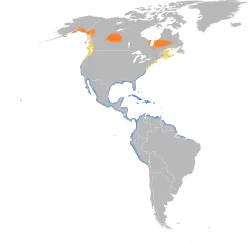 Map of range