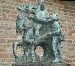A statue commemorating Bernlef's healing by Henk Carlier&nbsp;[nl][6]