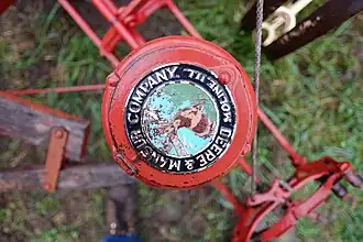 John Deere corn planter at 1900 Farm