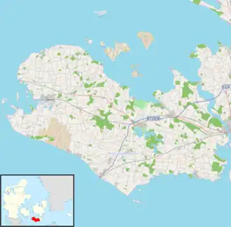 Kettinge is located in Lolland