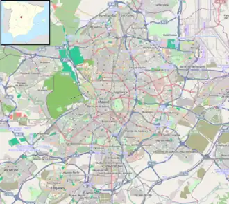 Retamares is located in Madrid