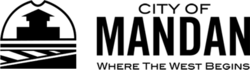 Official logo of Mandan, North Dakota
