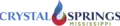 Official logo of Crystal Springs, Mississippi
