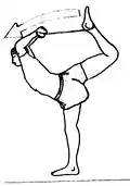 Stretch of Longyi yoga