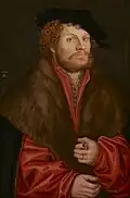 Portrait of Moritz Büchner by Lucas Cranach the Elder (circa 1520)