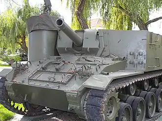 Spanish Army M37 105 mm self-propelled howitzer