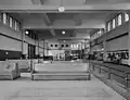 The interior of the station in 1982