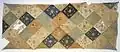Chinese embroidered patchwork Panel, c. 14th century, Late Yuan - Early Ming dynasty.[18]