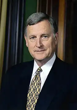 Official portrait of Missouri Governor Mel Carnahan circa 1997