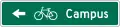 D1-1b Bicycle Destination (1-line)
