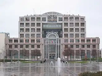 The Hôtel de Ville