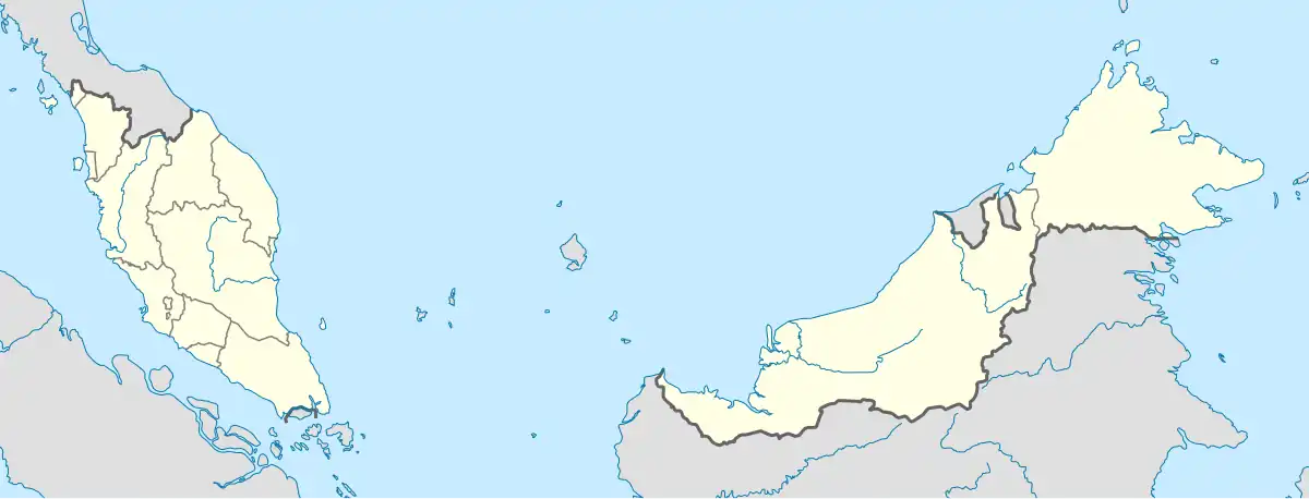 Julau is located in Malaysia