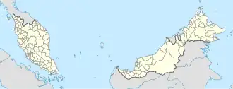 Kuching is located in Malaysia