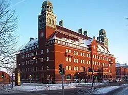 Central Post Office building in Malmö
